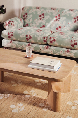 Anthropologie Ava Rectangle Coffee Table