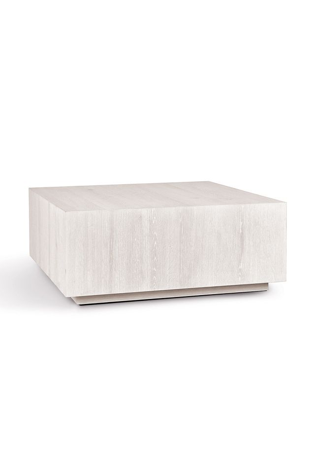 Layne 42" Square Oak Wood Coffee Table #1