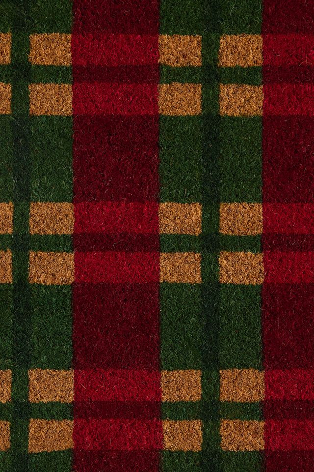 Paillasson à carreaux de vacances #1