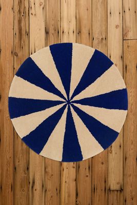 Ferm Living Arch Round Tufted Wool Rug