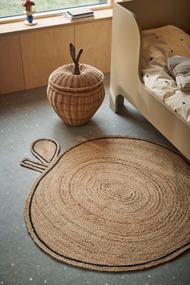 Alfombra de Yute con Forma de Manzana Ferm Living