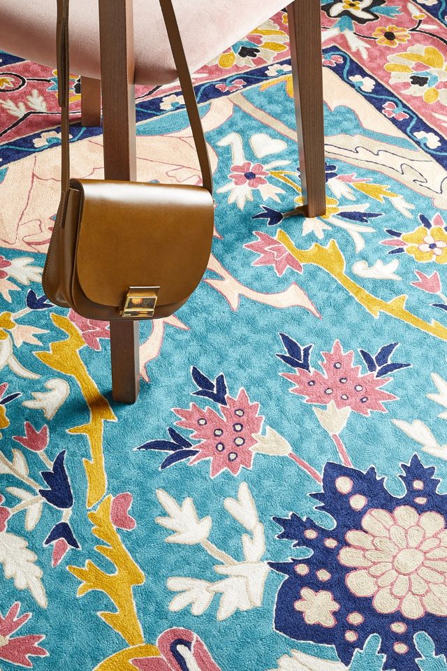 Billie Crewel Rug #1