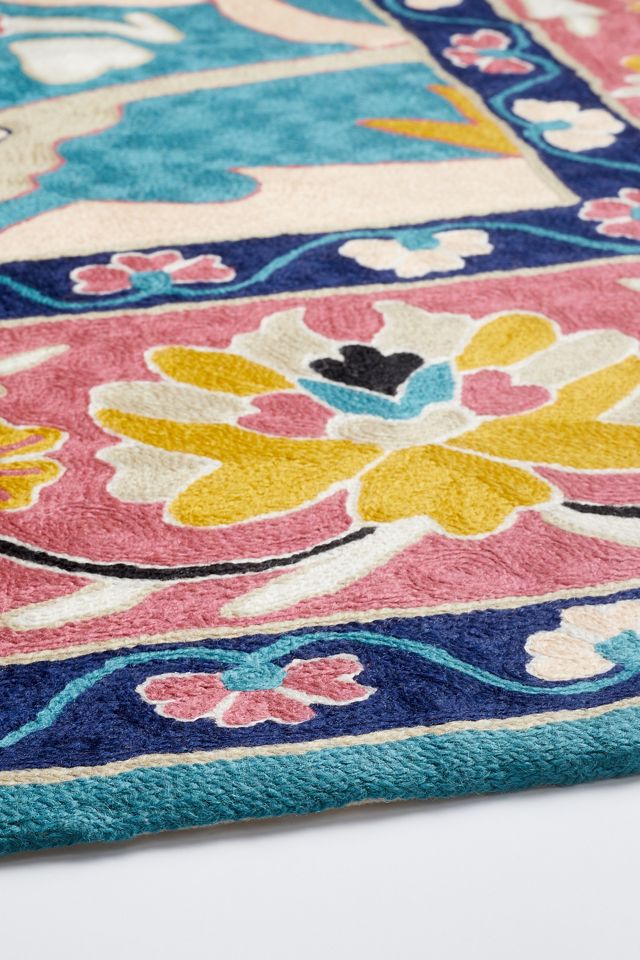 Billie Crewel Rug #2