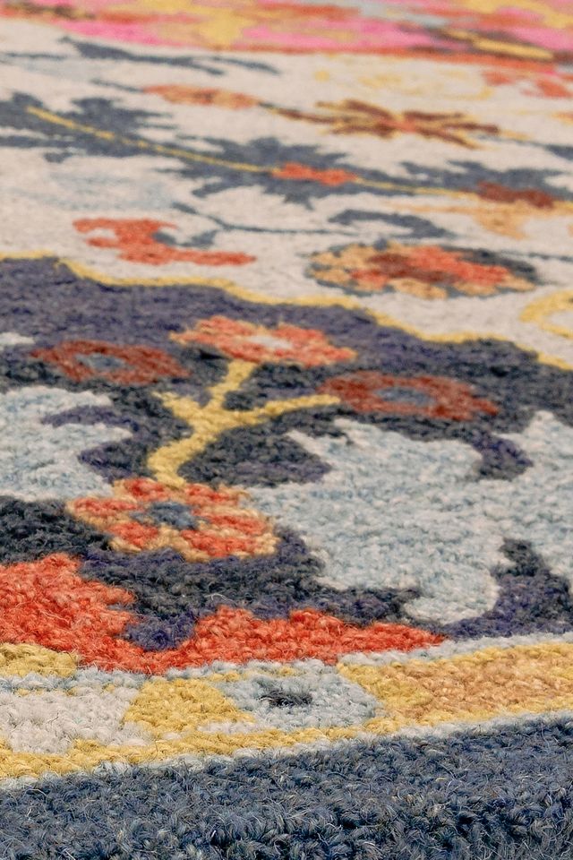 Bronte Hand-Tufted Multicolour Wool Persian Rug #2