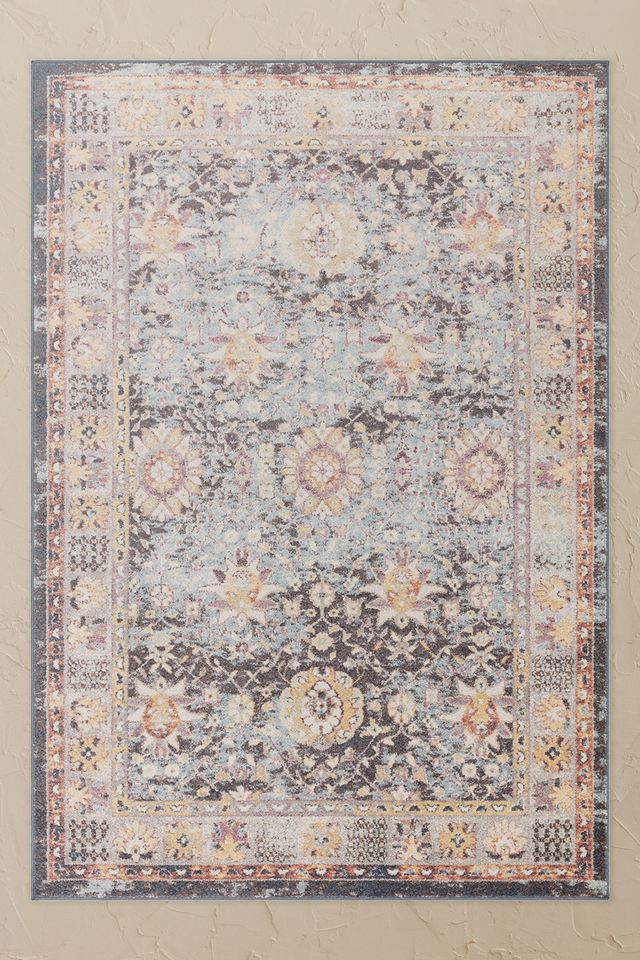 Flores Gita Classic Persian Border Rug #1