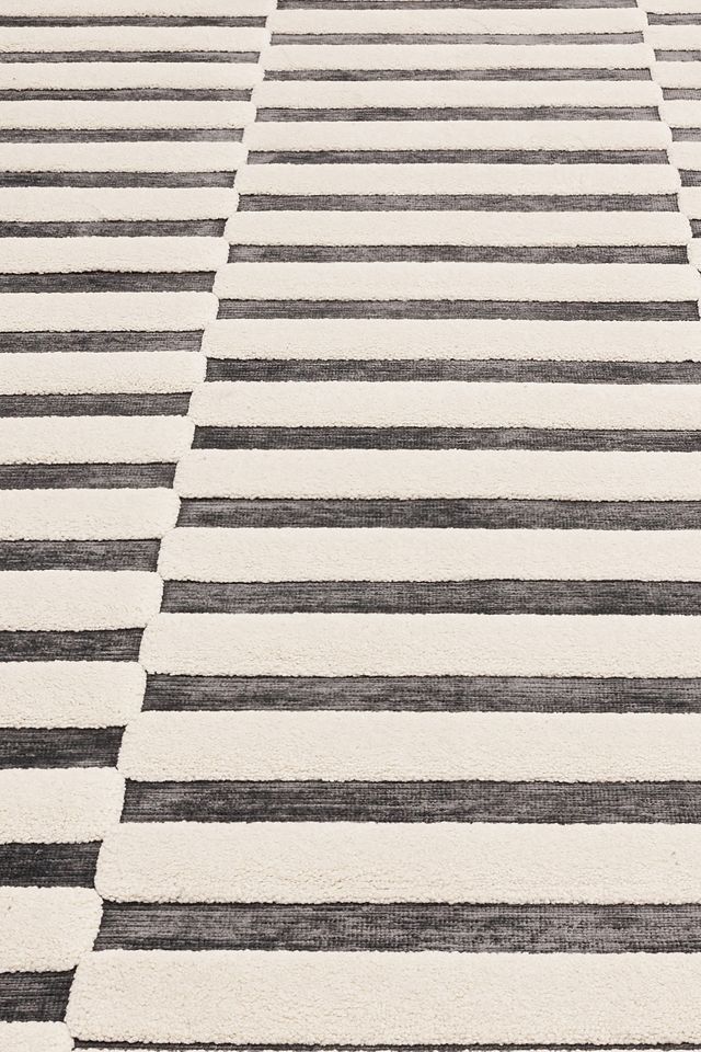 Valley Charcoal & Ivory Build Rug  #1