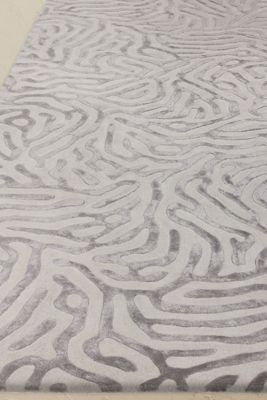 Katherine Carnaby Coral Silver Rug