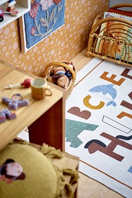 Memmo Alphabet Rug