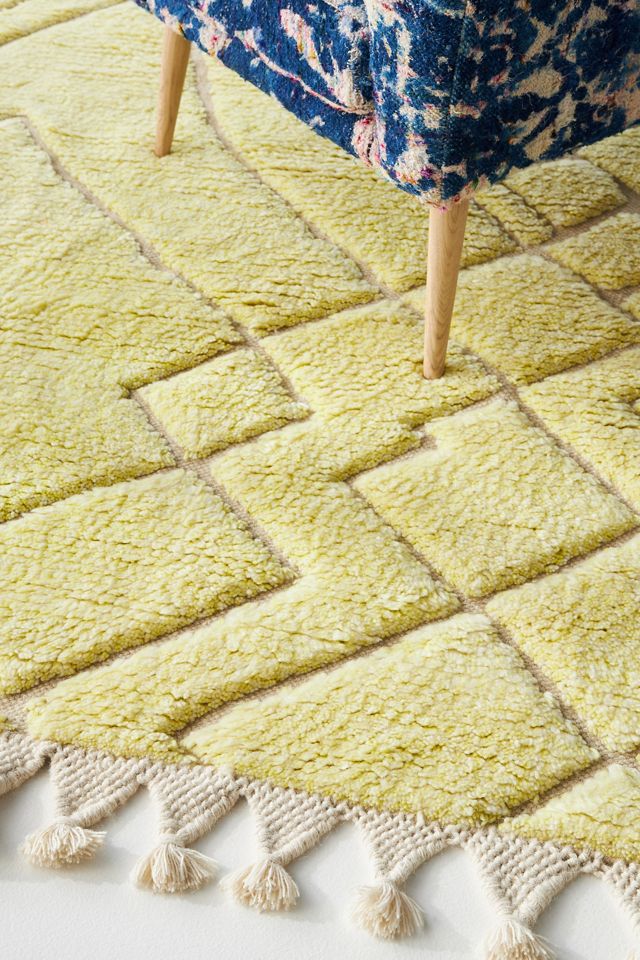 Handwoven Maran Shag Rug #1