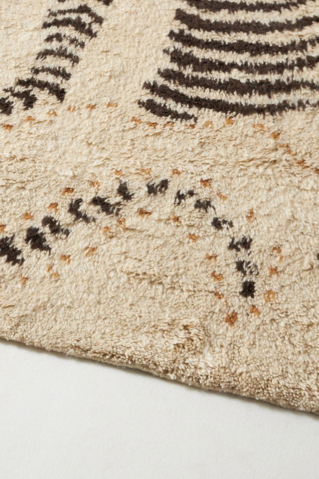 Lemieux et Cie Hand-Knotted Tiger Shag Rug #2