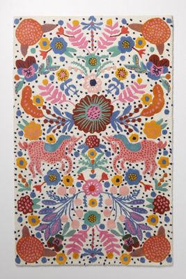 Anthropologie Tufted Anjulie Rug By  In Assorted Size 9x12 In Assorted