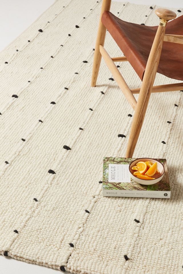Tufted Wool Dot Rug #1