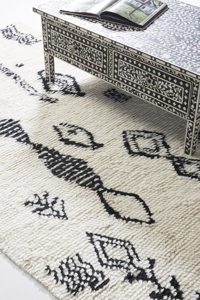 Woven Marina Shag Rug #1