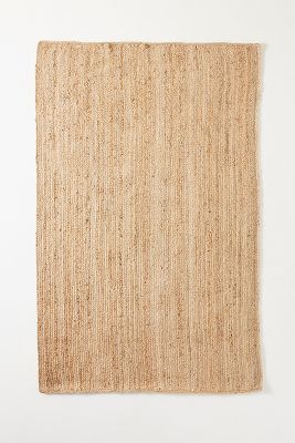 Anthropologie Handwoven Lorne Rectangle Rug By  In Beige Size 10 X 14
