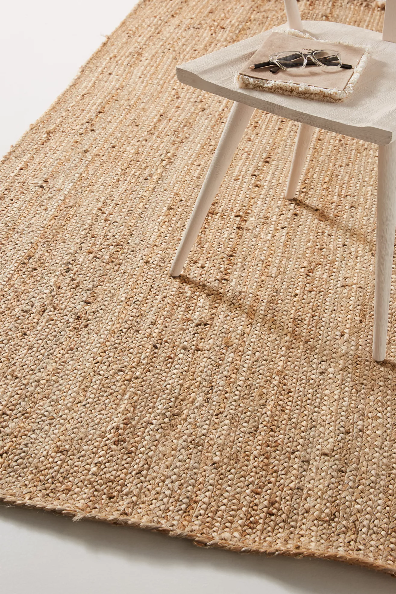 Handwoven Jute Lorne Rectangle Rug - thumbnail 2