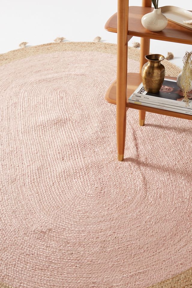 Yvette Pommed Jute Rug #1
