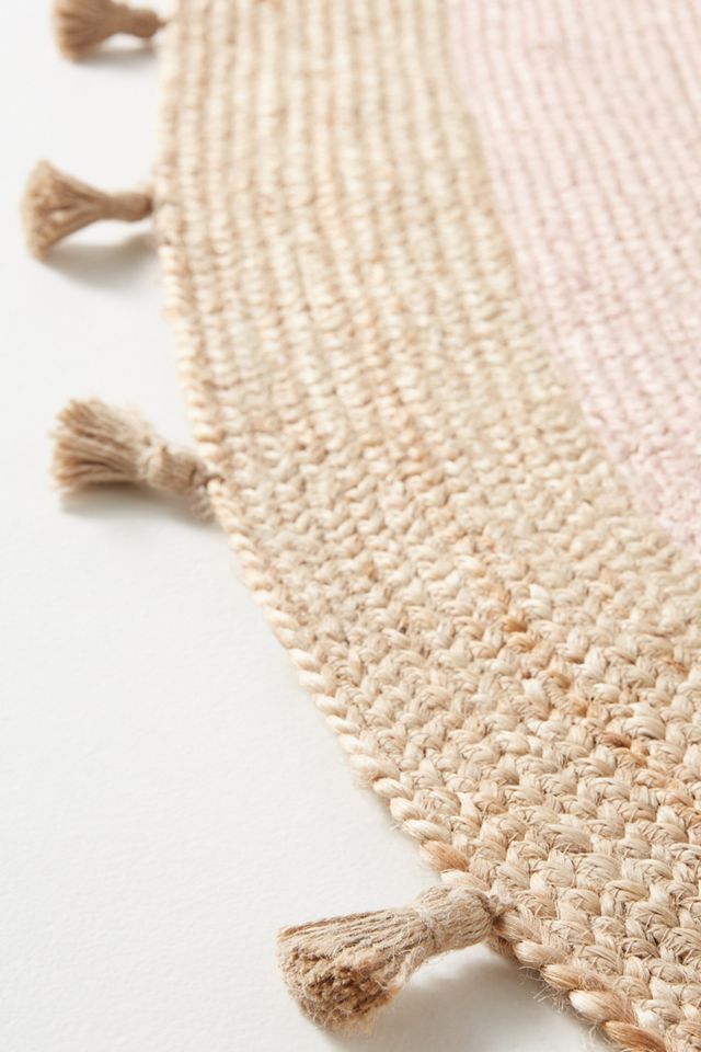 Yvette Pommed Jute Rug #2