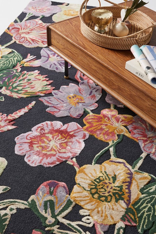Tufted Caldera Floral Rug #1