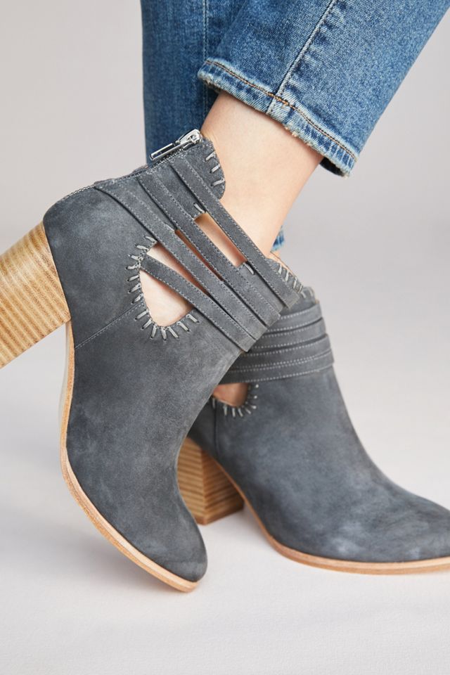 Anthropologie Wrapped Strap Booties #2