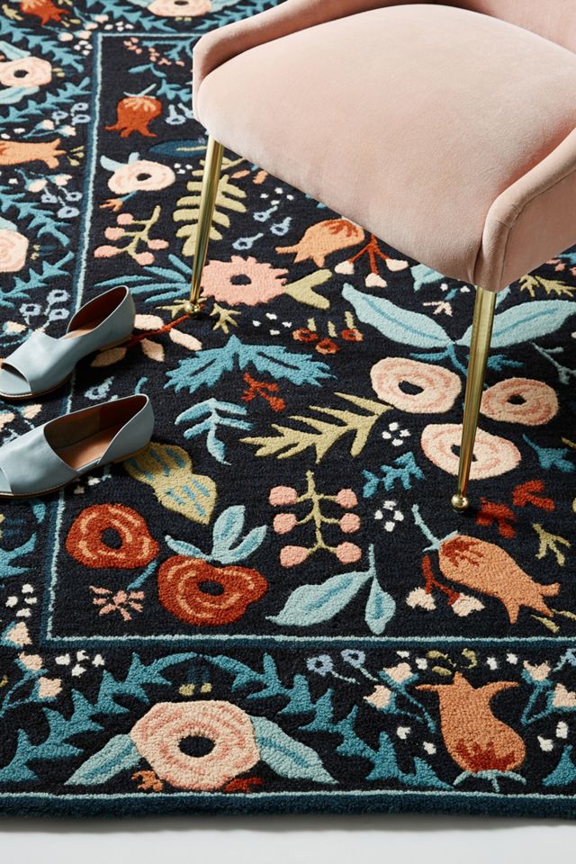 Rifle Paper Co. x Loloi Les Fleurs Lourdes Rug #1