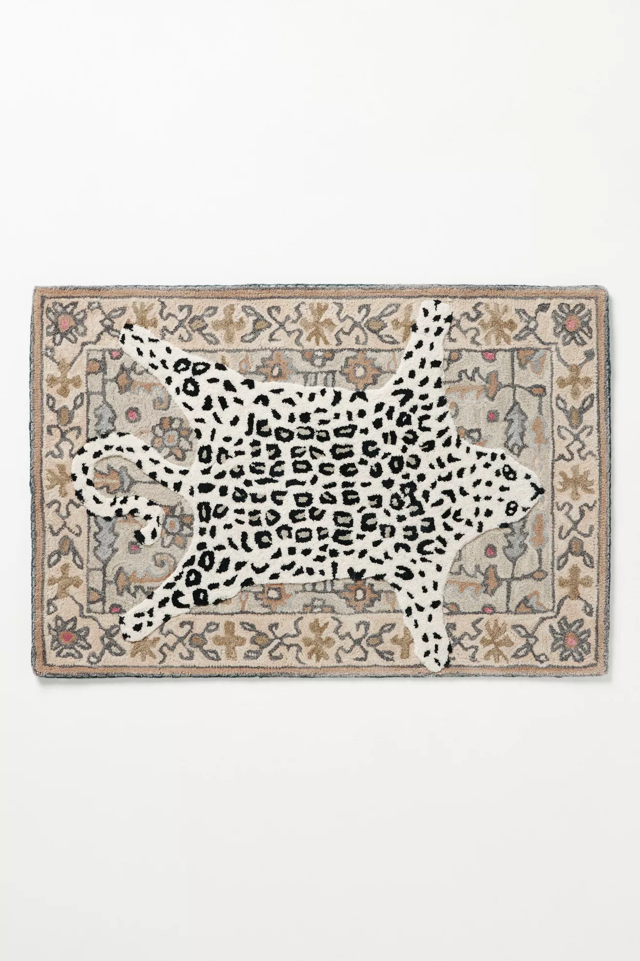 Octavia Hand Tufted Wool Blend Leopard Rug - thumbnail 4