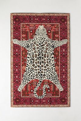 Octavia Wool Tufted Leopard Rug
