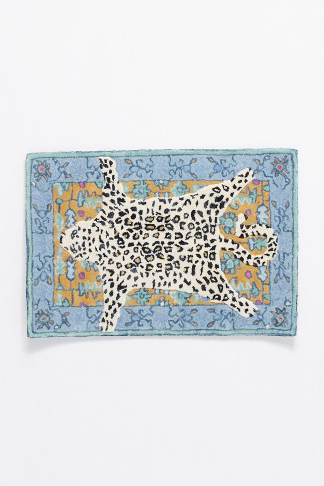 Octavia Wool Tufted Leopard Rug