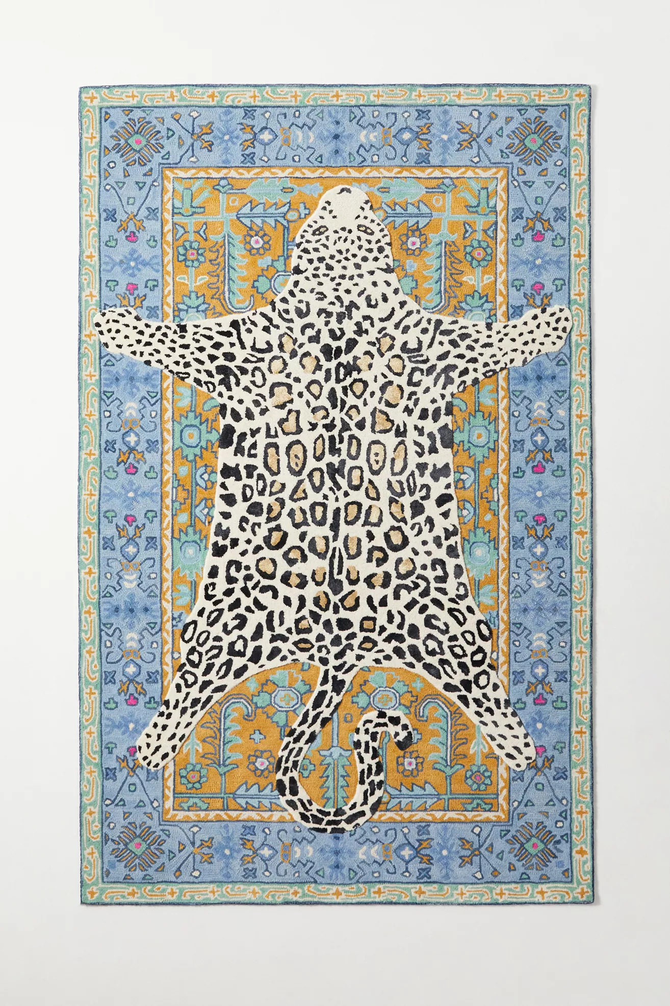 Octavia Hand Tufted Wool Blend Leopard Rug - thumbnail 5
