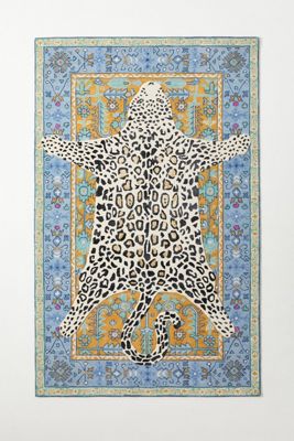Octavia Wool Tufted Leopard Rug