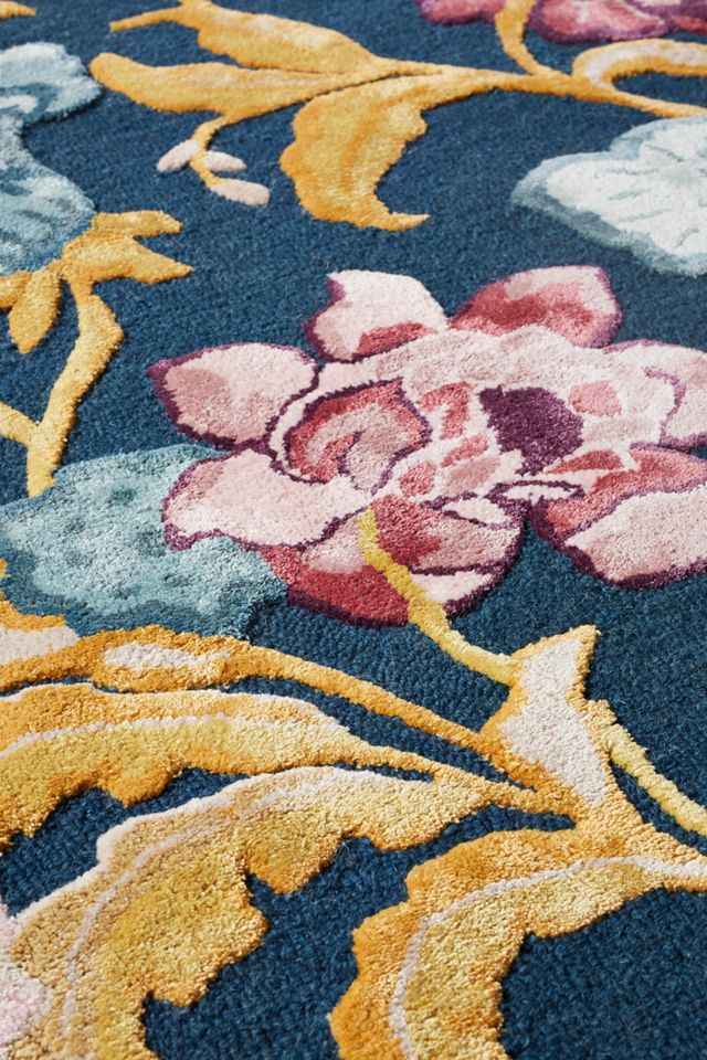 Handwoven Lahley Viscose Rug #1