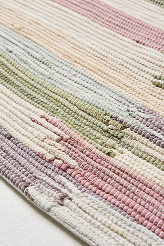 Woven Vionette Rag Rug #1