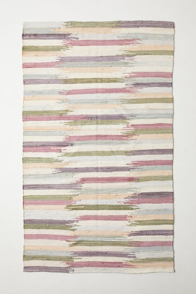 Woven Vionette Rag Rug Swatch