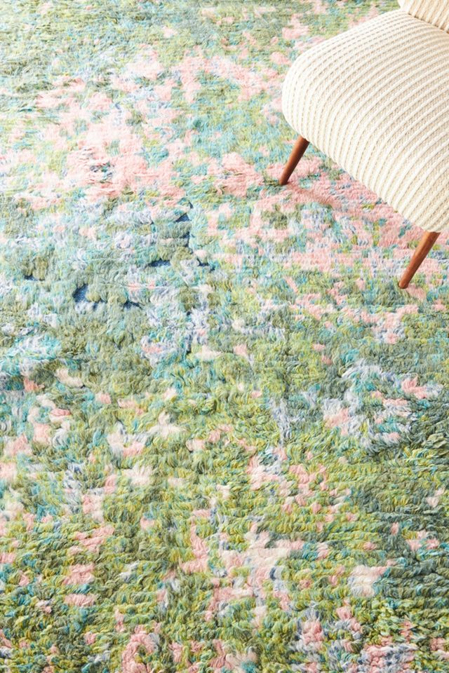 Handwoven Brielle Shag Rug #1