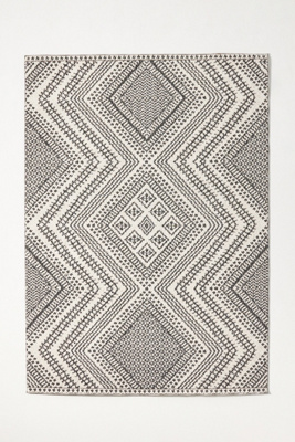 Anthropologie Flatwoven Ariana Indoor/outdoor Rug In Pattern