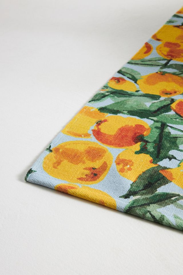 Vera for Anthropologie Handwoven Fresh Peaches Rug #2