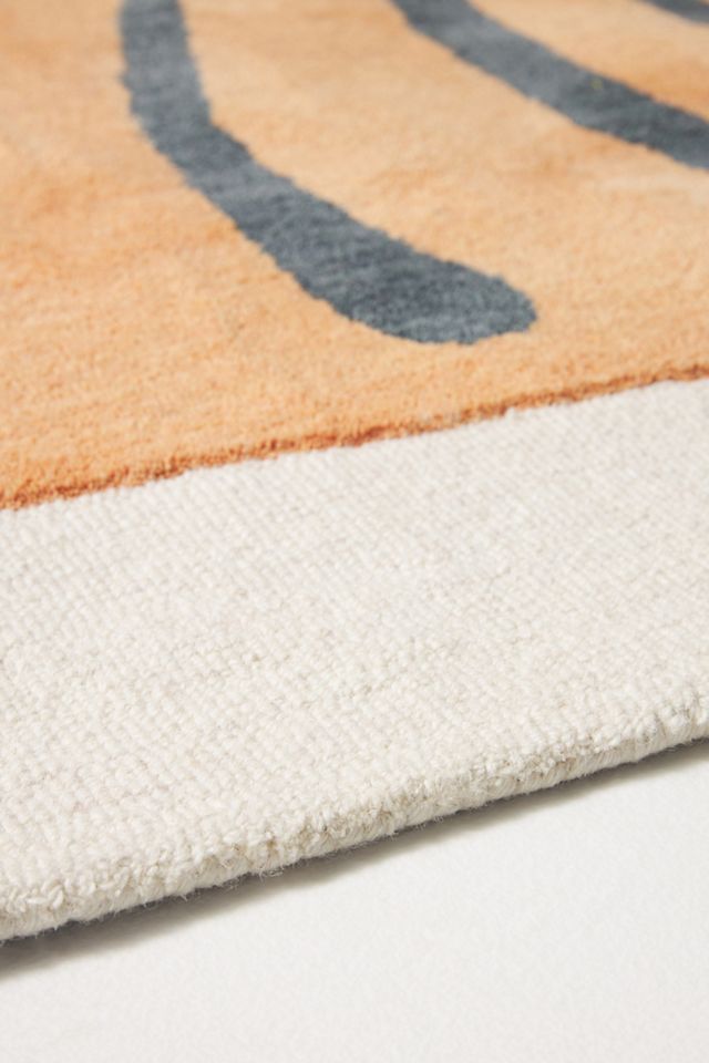 Marcello Velho Tufted Bird in Flight Rug #2