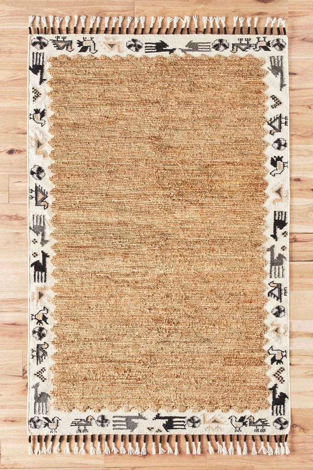 Wool And Jute Blend Rug