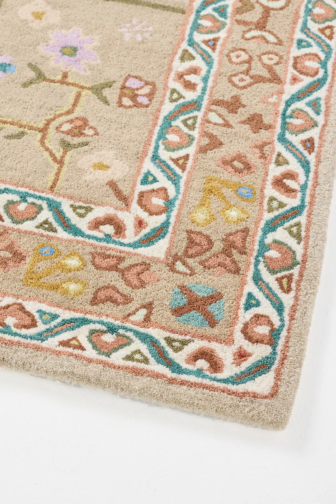 Hand Tufted Wool Blend Bengal Tiger Rug - thumbnail 3