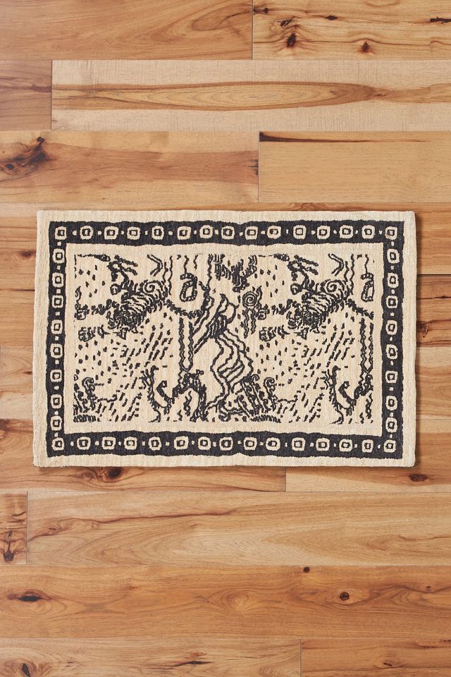 Tufted Demi Rug | Anthropologie