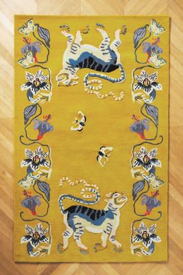 Sarah Gordon Tufted Flora & Fauna Rug