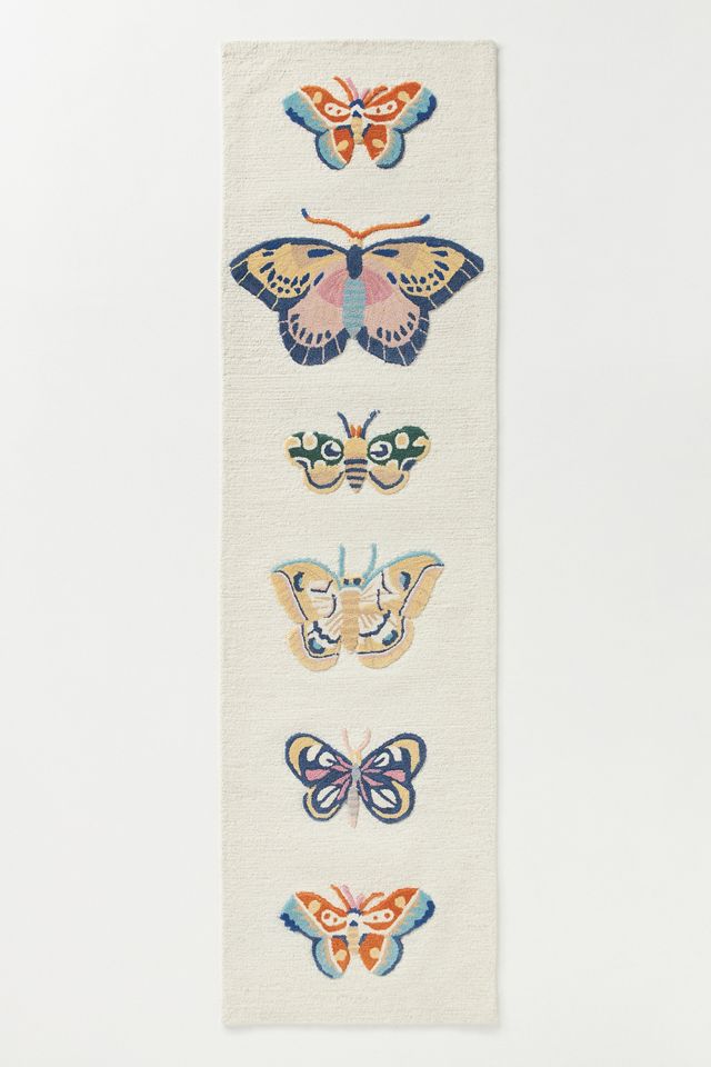 Sarah Gordon Tufted Butterfly Rug #3