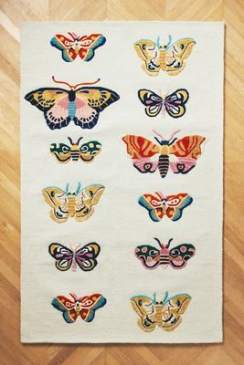 Sarah Gordon Tufted Butterfly Rug
