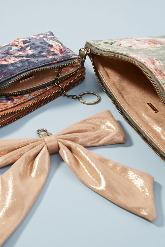 Velvet Floral Pouch Set #2