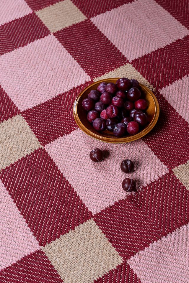 LAYERED X Evelina Kroon Plum Punch Jute Rug #2
