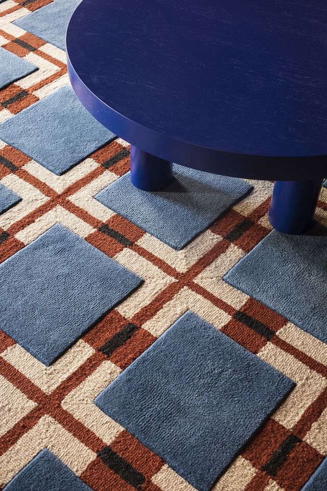 LAYERED X Evelina Kroon Berry Rain Wool Rug #1