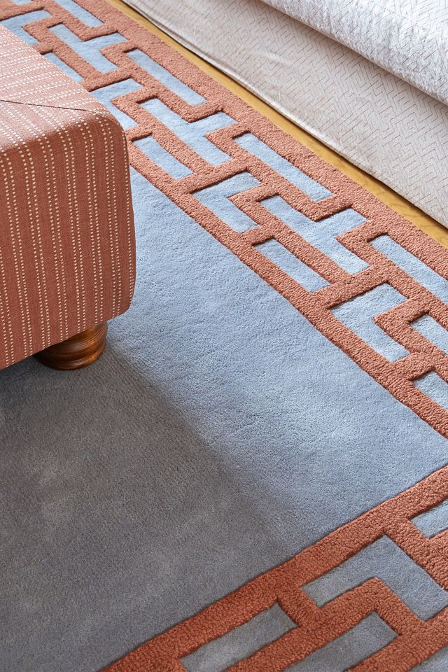 LAYERED X Alice Crawley Indocine Wool Rug #1