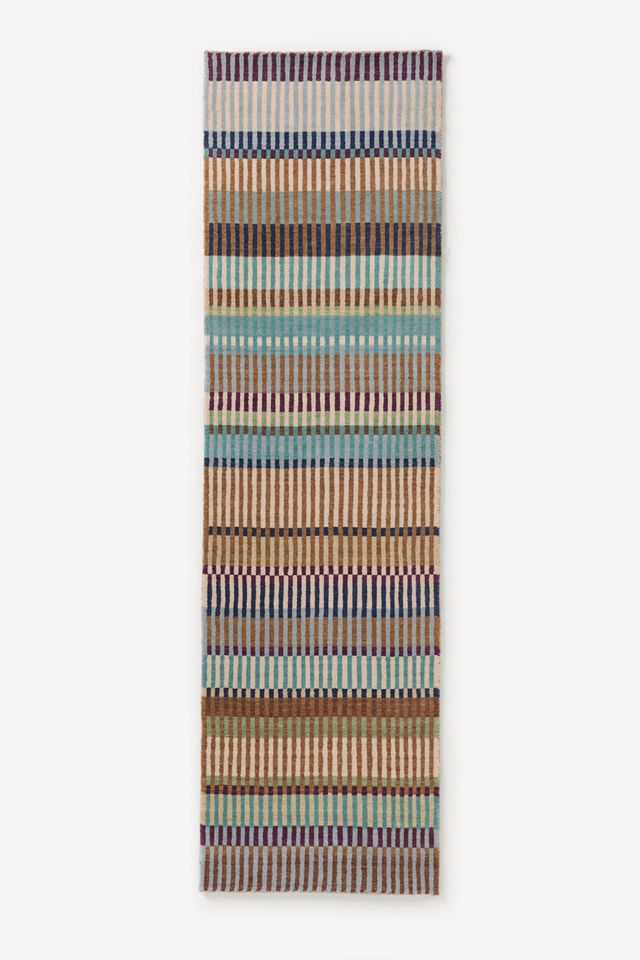 Brooke Tufted Wool Striped Rug #2