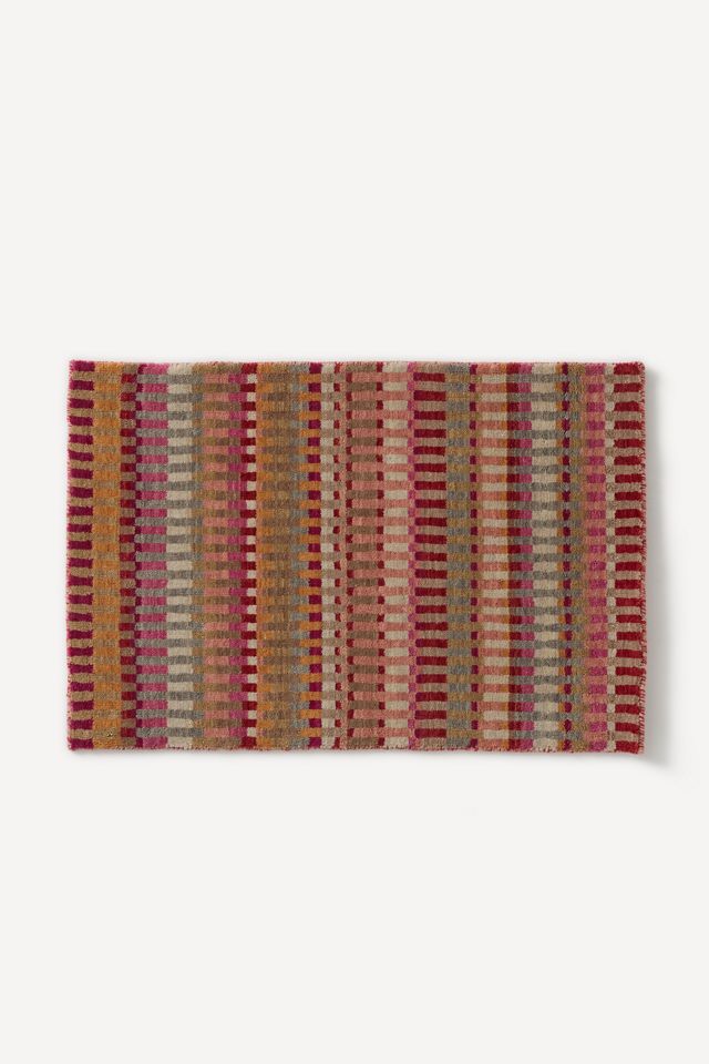 Brooke Tufted Wool Striped Rug #2