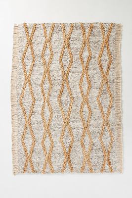 Flatwoven Cozy Cable Rug | AnthroLiving