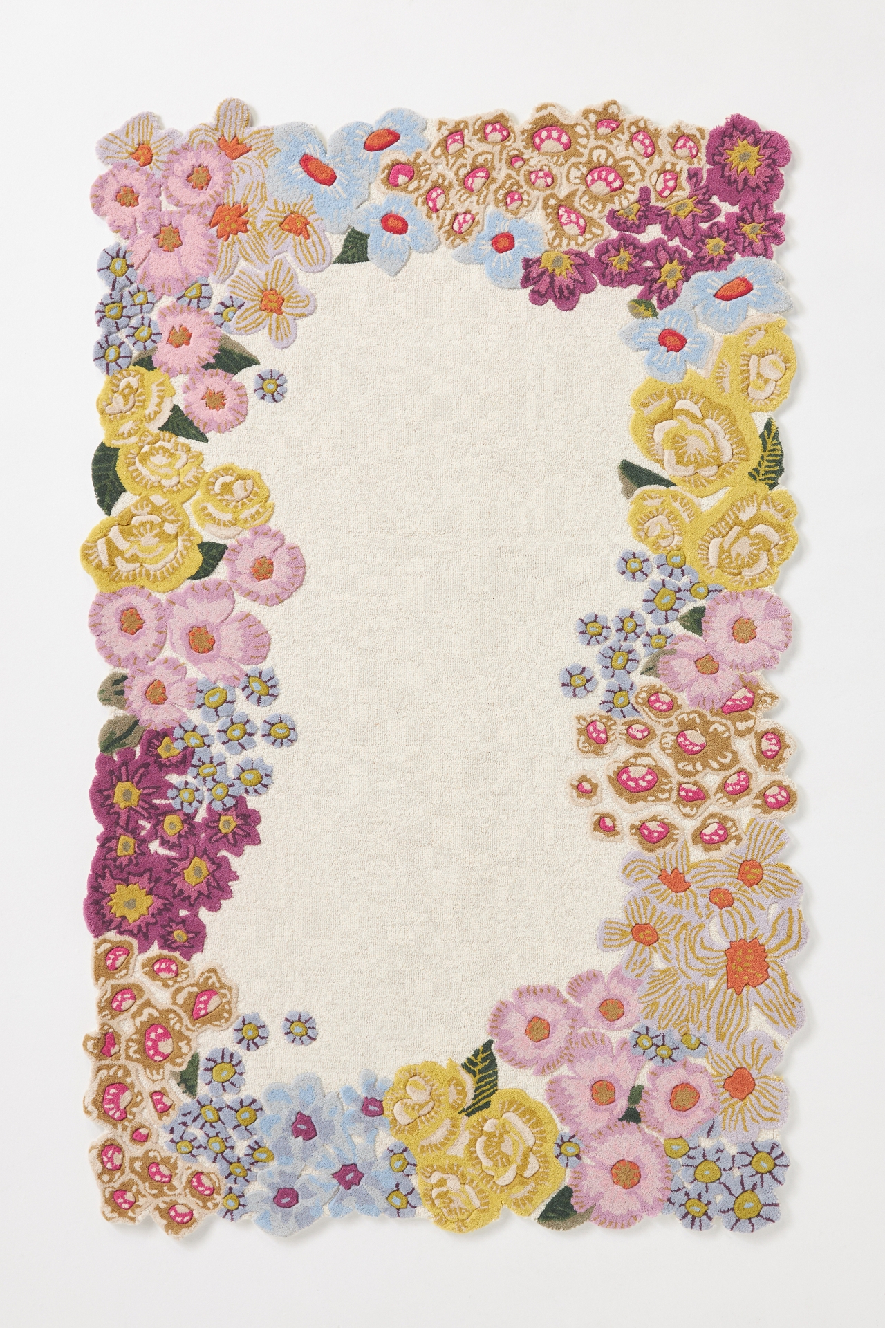 Josephine Hand-Tufted Wool Flower Rug